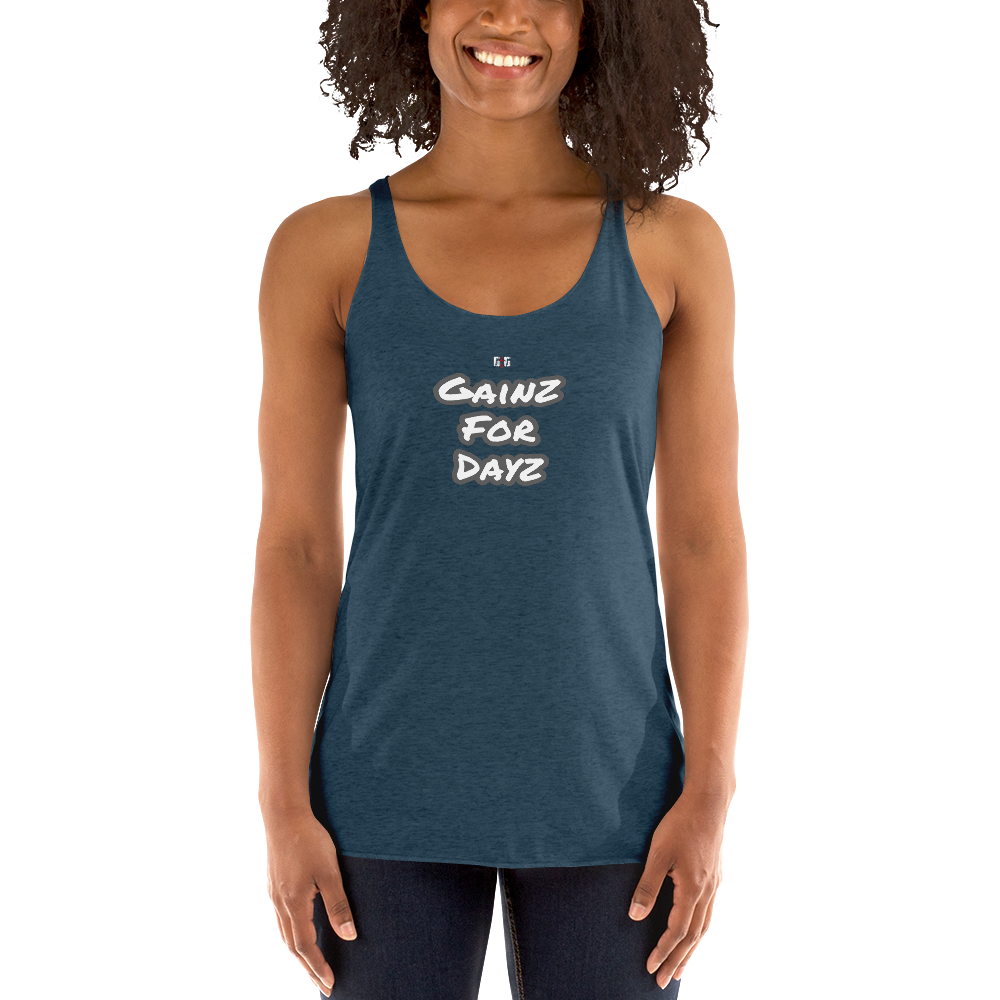 Gainz for Dayz Women's Racerback Tanks