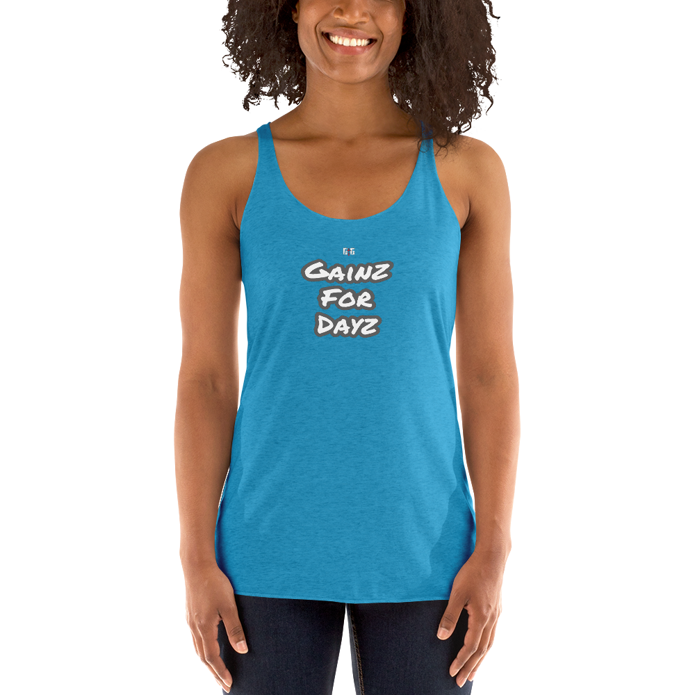 Gainz for Dayz Women's Racerback Tanks