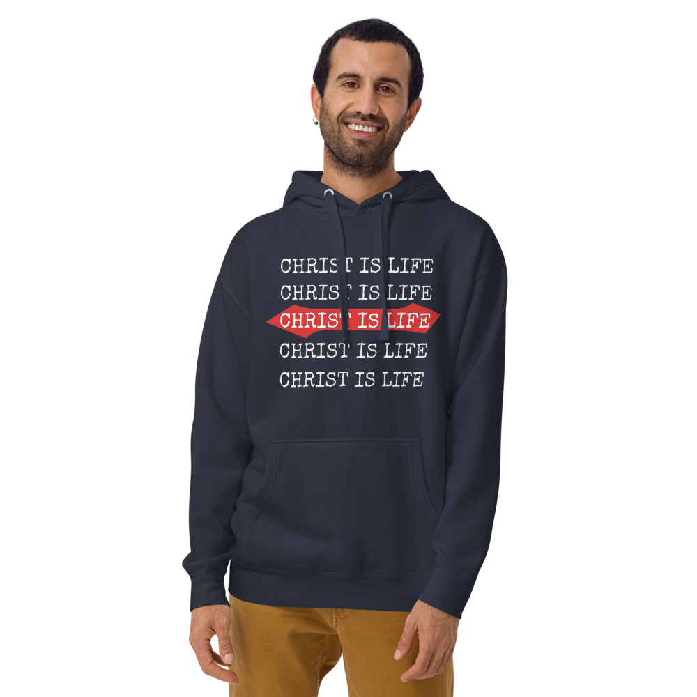 Christ is Life Men's/Unisex Hoodies